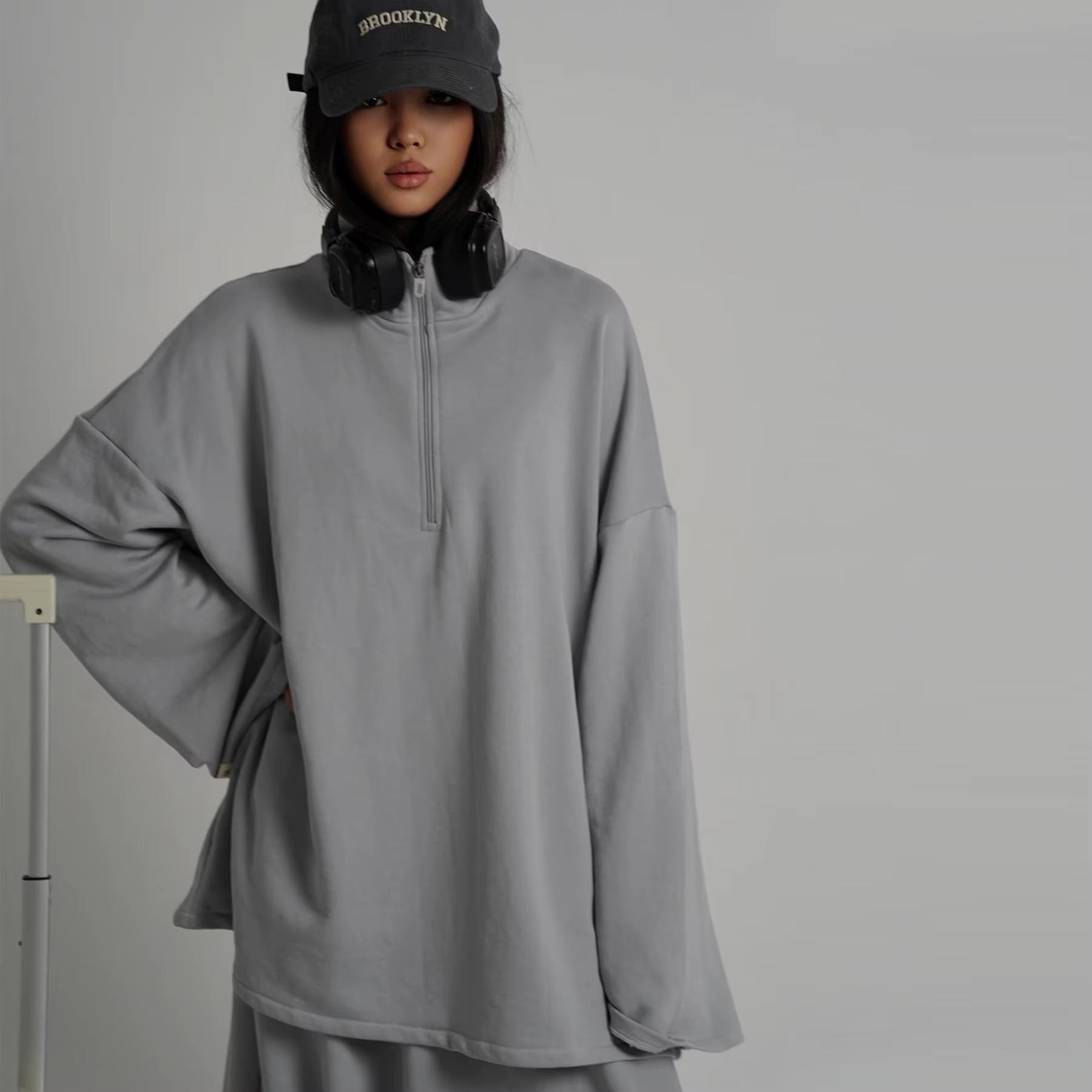 Abaya Automne Hiver Ensemble 2 Pièces