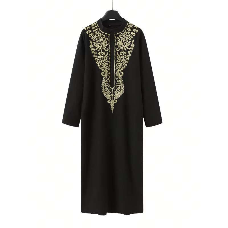 Abaya Elegante longue Brodée