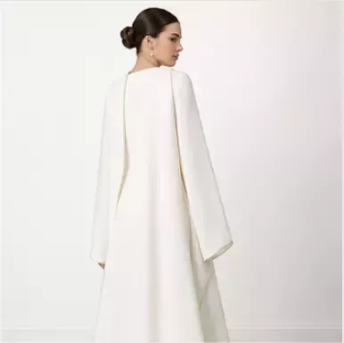 Abaya Dubai Luxe  Perlée 2 Pièces Perlée