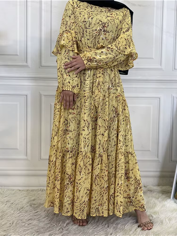 Abaya en Mousseline de Soie