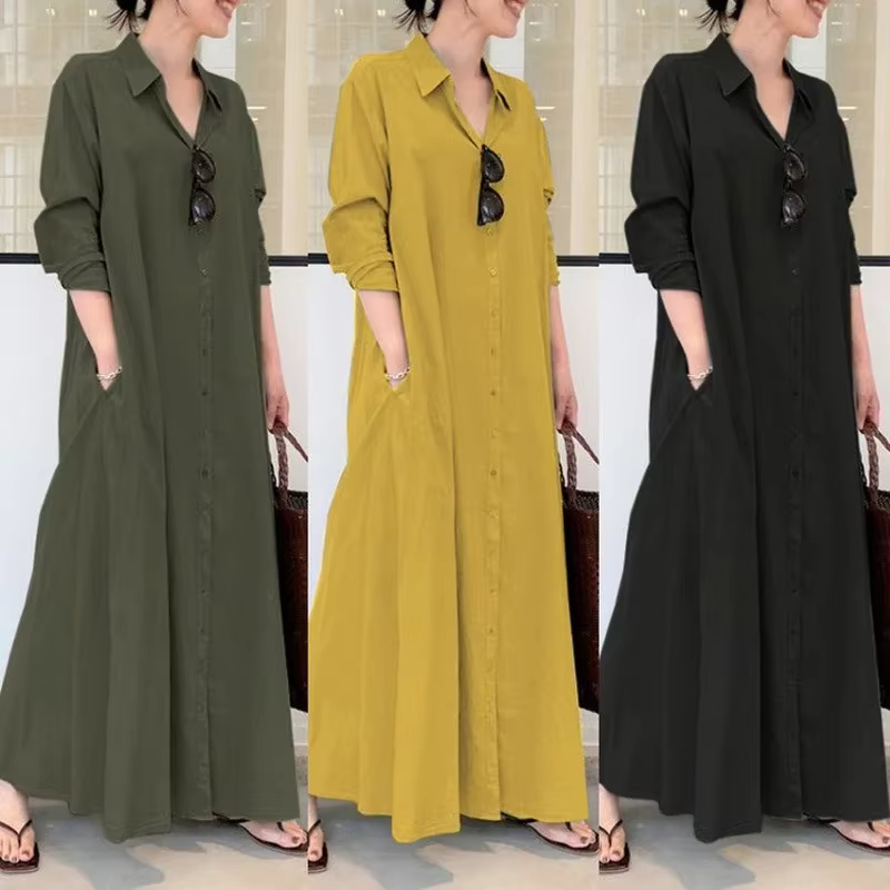 Abaya décontractée Manches Longues