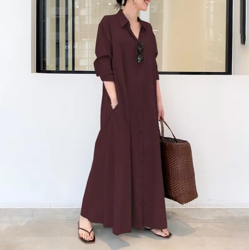 Abaya décontractée Manches Longues