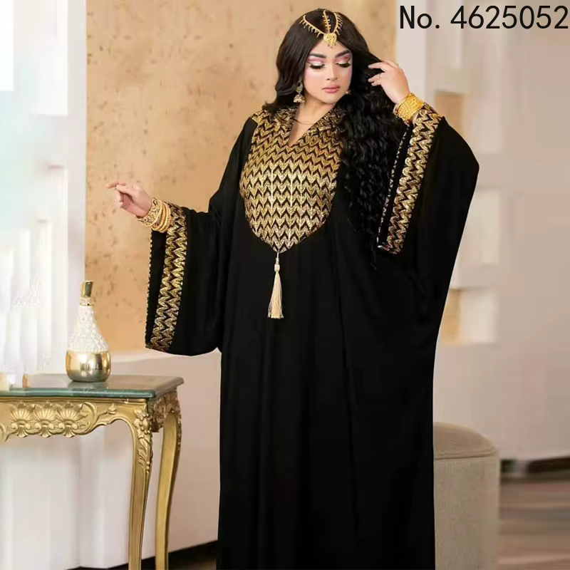 Abaya Dubai Luxe robe à Capuche