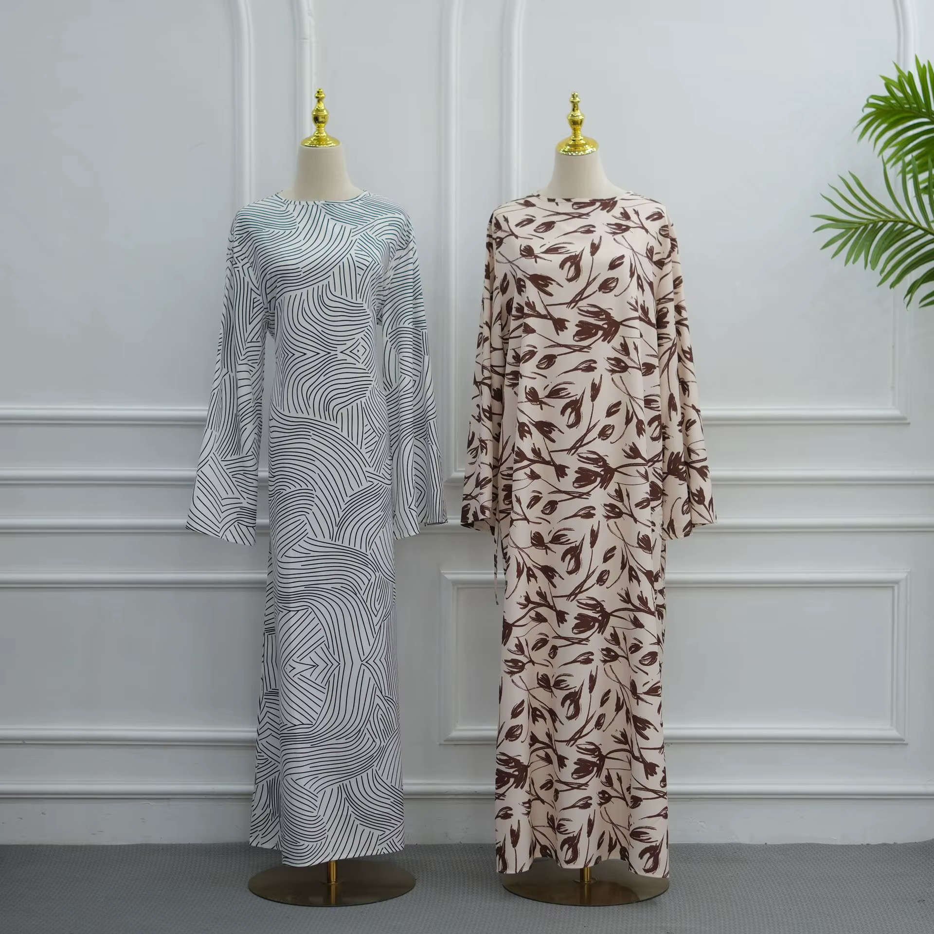  Abaya Dubaï imprimée