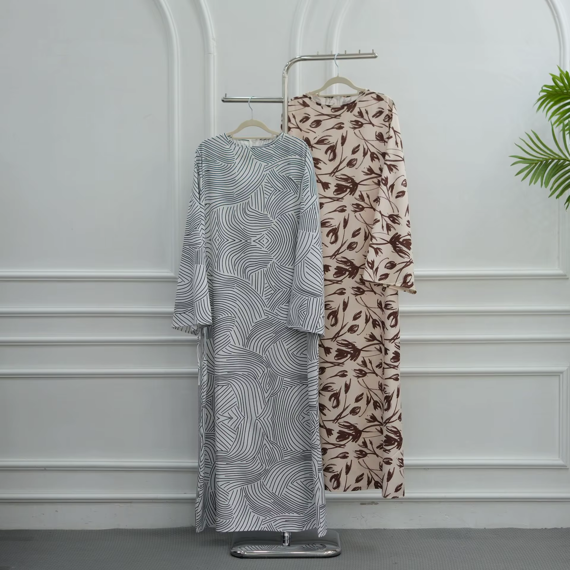  Abaya Dubaï imprimée